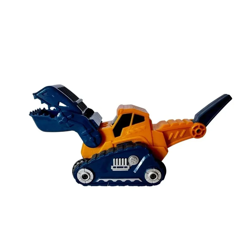 MIEBELY Toddler Robot Construction Vehicles Set – 5Pcs